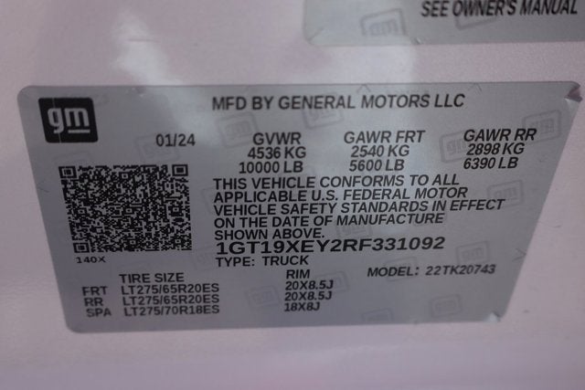 2024 GMC Sierra 2500HD Denali Ultimate