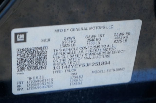 2018 GMC Sierra 3500HD Denali