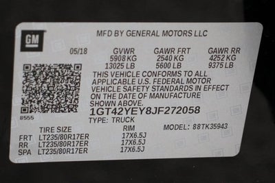 2018 GMC Sierra 3500HD Denali