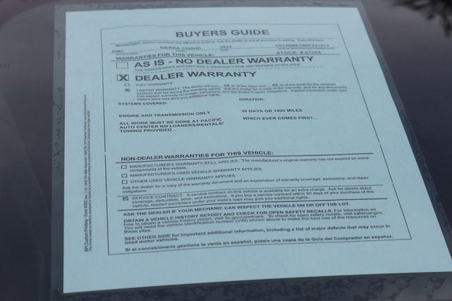 2022 GMC Sierra 2500HD SLE