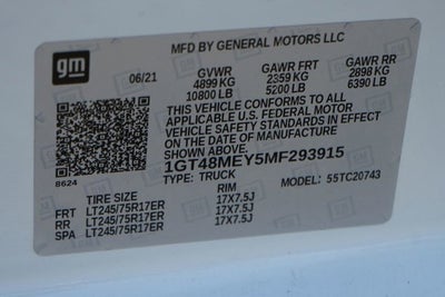 2021 GMC Sierra 2500HD SLE