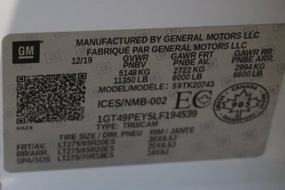 2020 GMC Sierra 2500HD AT4