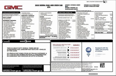 2020 GMC Sierra 2500HD AT4