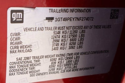 2022 GMC Sierra 2500HD AT4