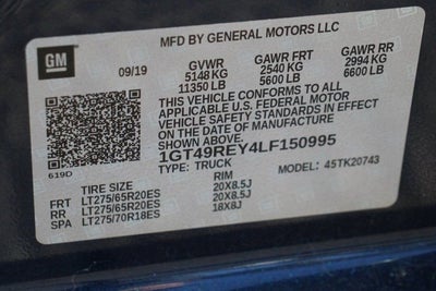 2020 GMC Sierra 2500HD Denali