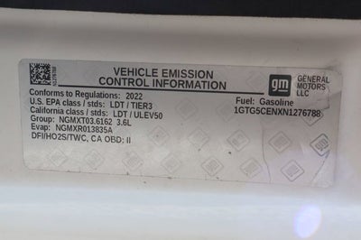2022 GMC Canyon Elevation