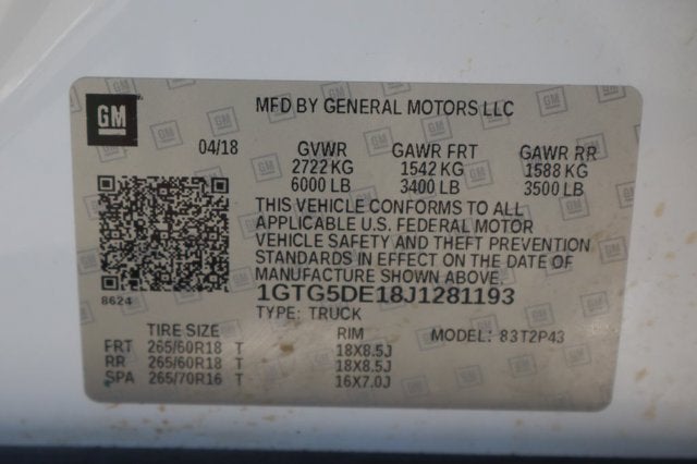 2018 GMC Canyon SLT