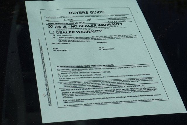 2018 GMC Canyon All Terrain