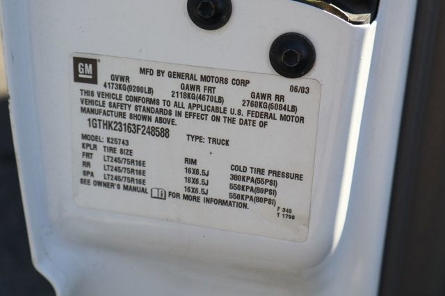 2003 GMC Sierra 2500HD SLT
