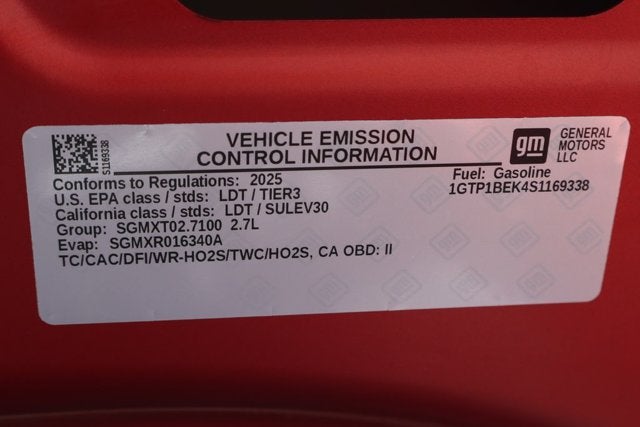 2025 GMC Canyon Elevation