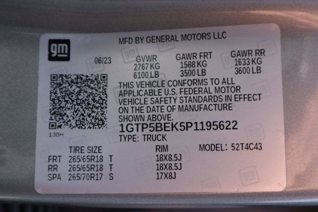 2023 GMC Canyon Elevation