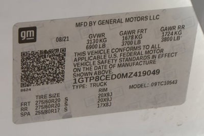 2021 GMC Sierra 1500 Elevation