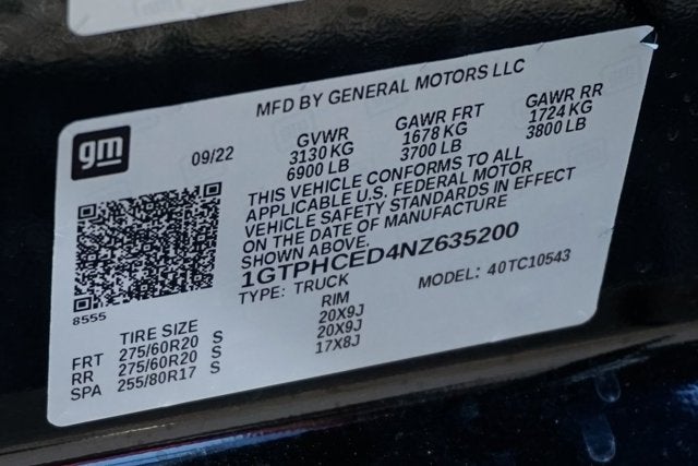 2022 GMC Sierra 1500 Elevation