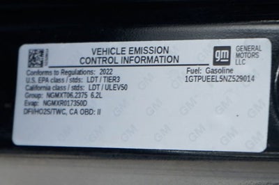 2022 GMC Sierra 1500 AT4