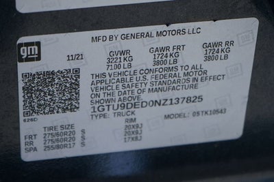 2022 GMC Sierra 1500 Limited SLT