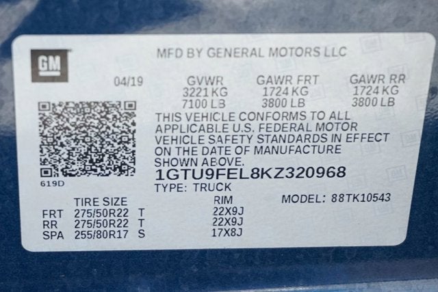 2019 GMC Sierra 1500 Denali