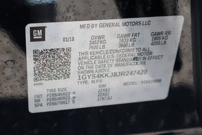 2018 Cadillac Escalade ESV Platinum Edition