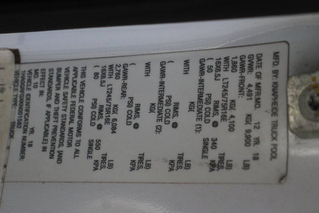 2019 Chevrolet Express 3500 Work Van