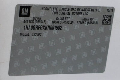 2019 Chevrolet Express 3500 Work Van