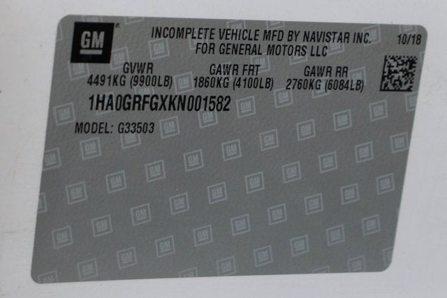 2019 Chevrolet Express 3500 Work Van