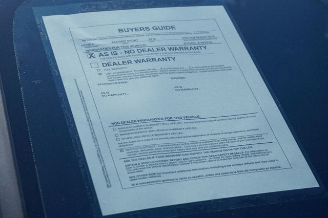 2016 Honda Accord Sport