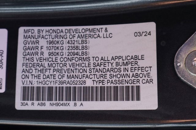 2024 Honda Accord EX