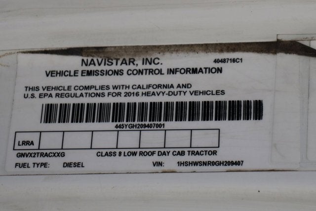 2016 International 8000 Series 8600