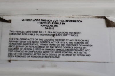 2016 International 8000 Series 8600