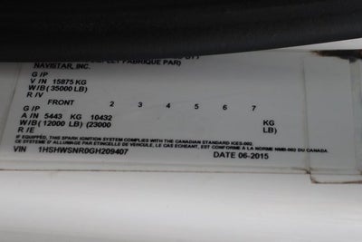 2016 International 8000 Series 8600