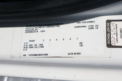 2022 International MV607 Base