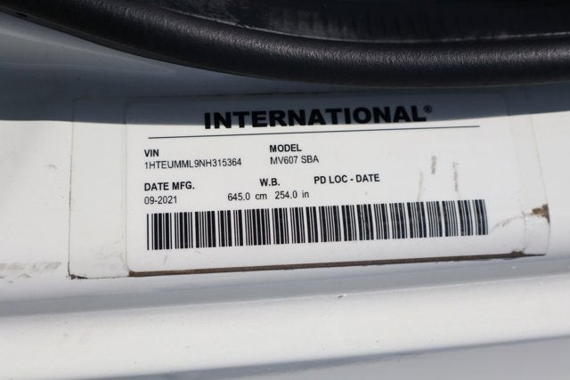 2022 International MV607 Base