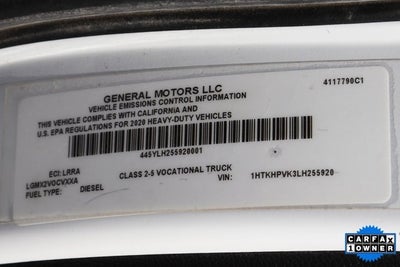 2020 Chevrolet Silverado 4500HD Work Truck