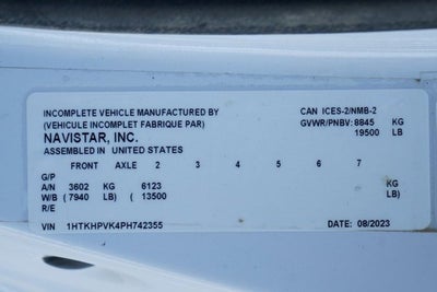 2023 Chevrolet Silverado 5500HD Work Truck