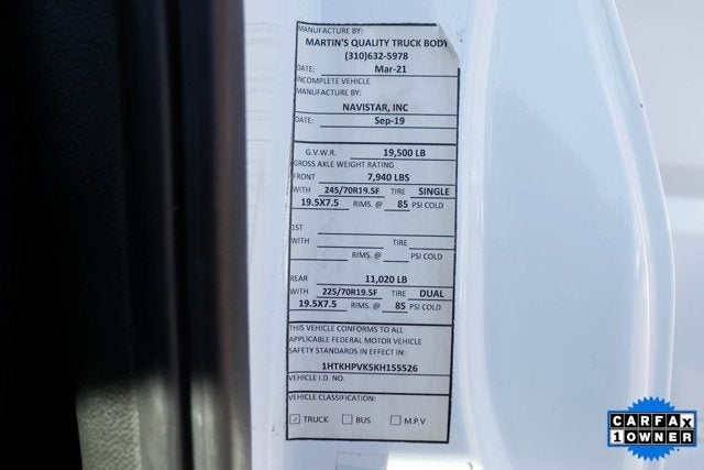 2019 Chevrolet Silverado 5500HD Work Truck