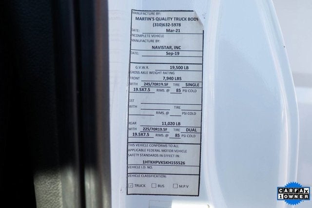 2019 Chevrolet Silverado 5500HD Work Truck