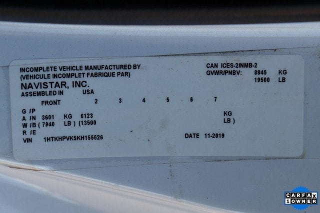 2019 Chevrolet Silverado 5500HD Work Truck