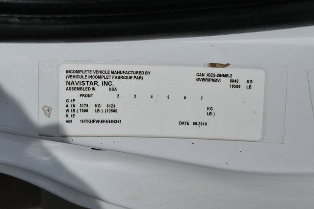 2019 Chevrolet Silverado 5500HD Work Truck