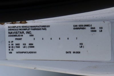 2020 Chevrolet Silverado 4500HD Work Truck