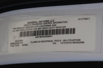 2021 Chevrolet Silverado 4500HD Work Truck
