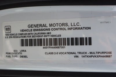2023 Chevrolet Silverado 4500HD Work Truck