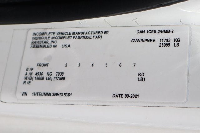 2021 Chevrolet Silverado 4500HD Work Truck