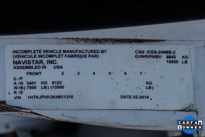 2019 Chevrolet Silverado 5500HD Work Truck