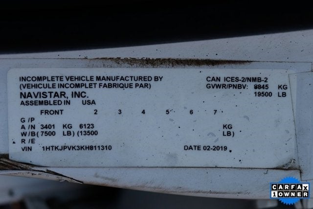 2019 Chevrolet Silverado 5500HD Work Truck