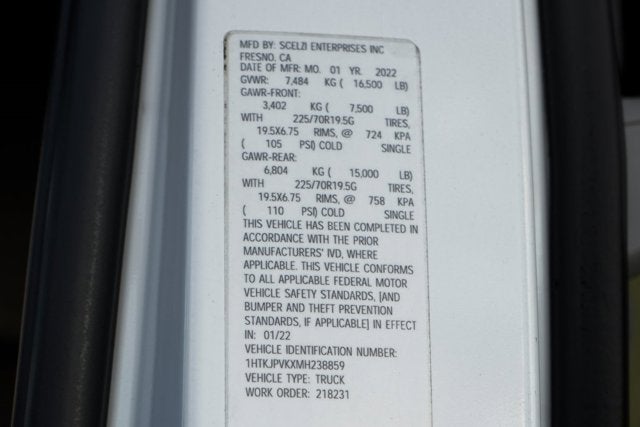 2021 Chevrolet Silverado 4500HD Work Truck