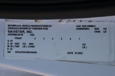 2022 Chevrolet Silverado 4500HD Work Truck