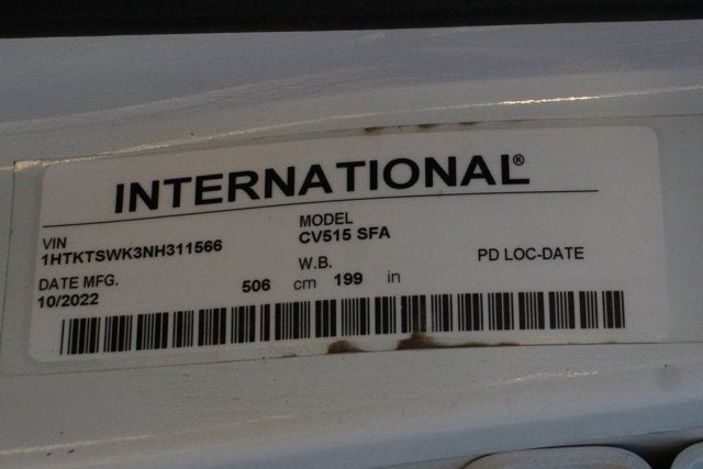 2022 International CV515 International CV Series