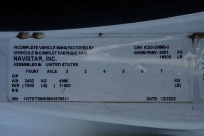 2022 International CV515 Base