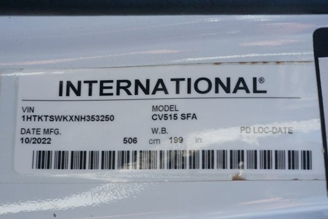 2022 International CV515 Base