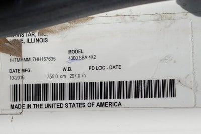 2017 International 4000 4300