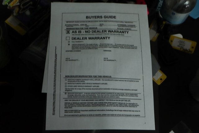 2018 International 4000 Series 4300